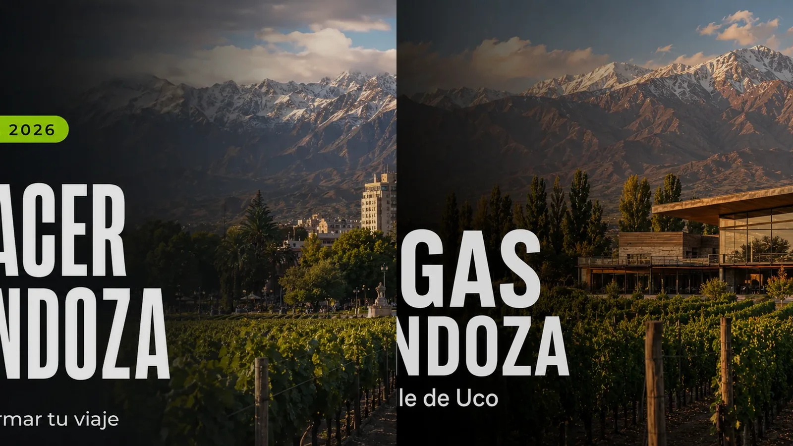 Mendoza Centro y viñedos en un itinerario de dos días